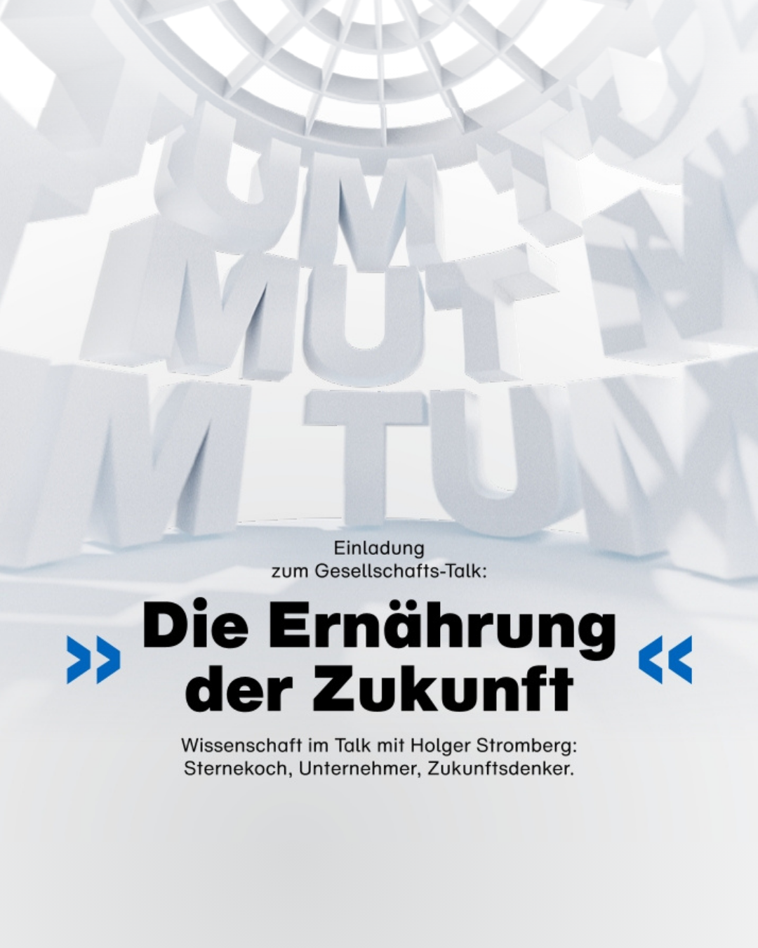 HAL AND at TUMUT — Die Ernährung der Zukunft